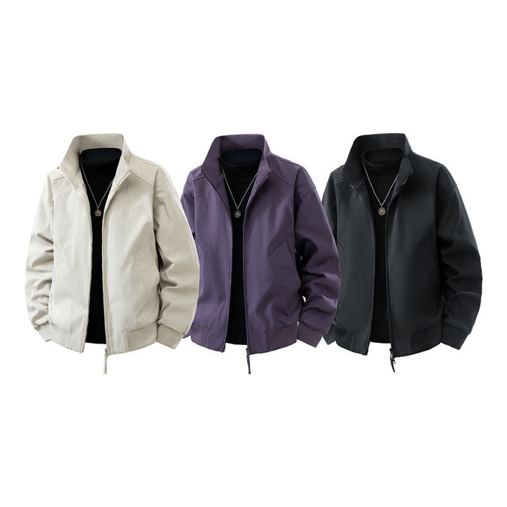Herren Hochgeschlossene Freizeitjacke Echo Archiv