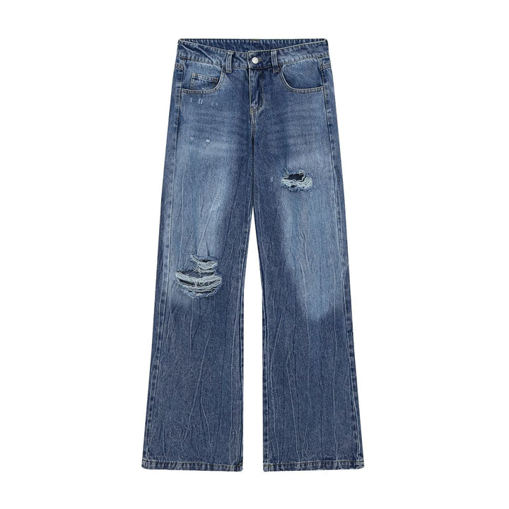 Damen Denim-Hemdbluse mit leichtem Puffärmel und klassischem Hemdkragen Echoarchiv