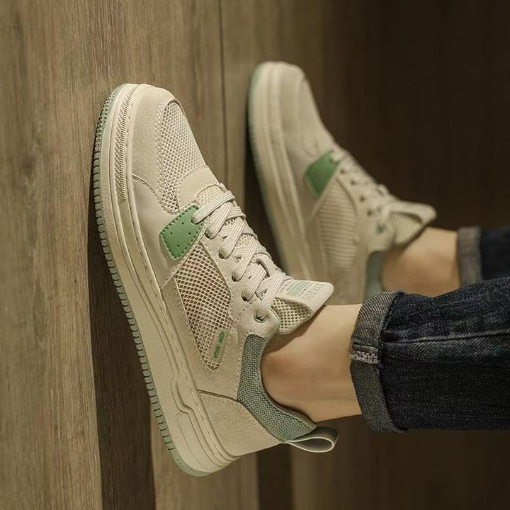 Damen Atmungsaktive Freizeit Sneakers mit rutschfester Sohle und gepolstertem Fußbett Echo Archiv