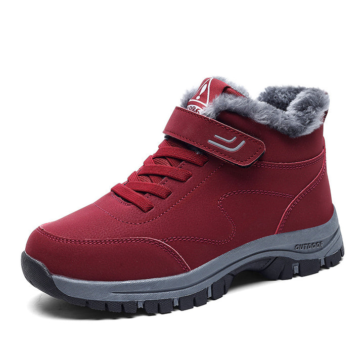 Damen Knöchelhohe Thermo‑Wanderstiefel mit Kunstfellfutter und rutschfester Mehrzonenprofilsohle Echo Archiv
