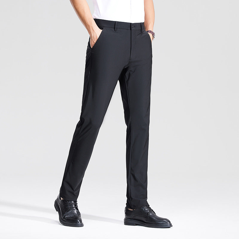 Herren elegante und atmungsaktive Anzughose Echoarchiv
