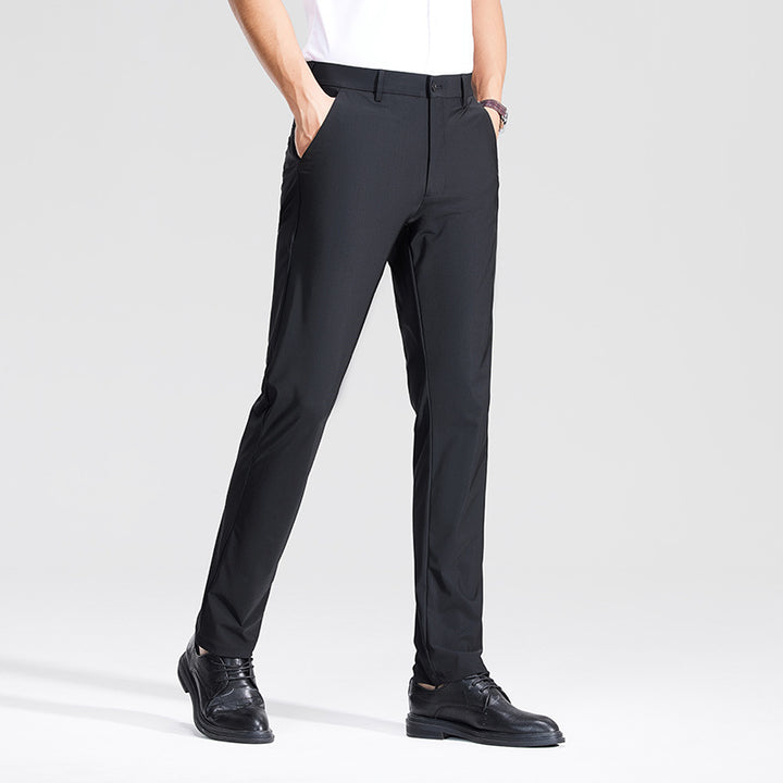 Herren elegante und atmungsaktive Anzughose Echoarchiv