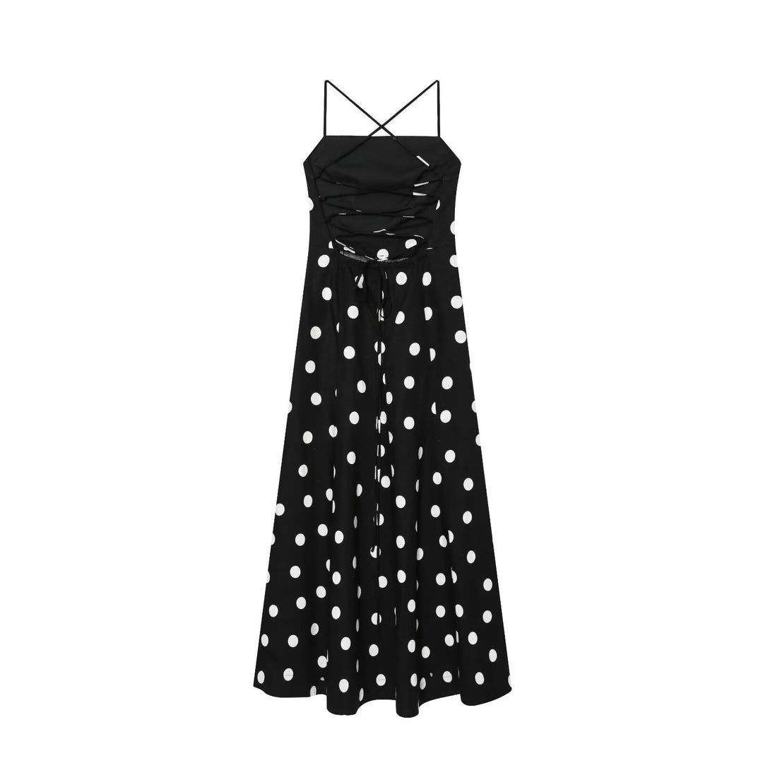 Damen Maxikleid mit eleganten Trägern Echo Archiv