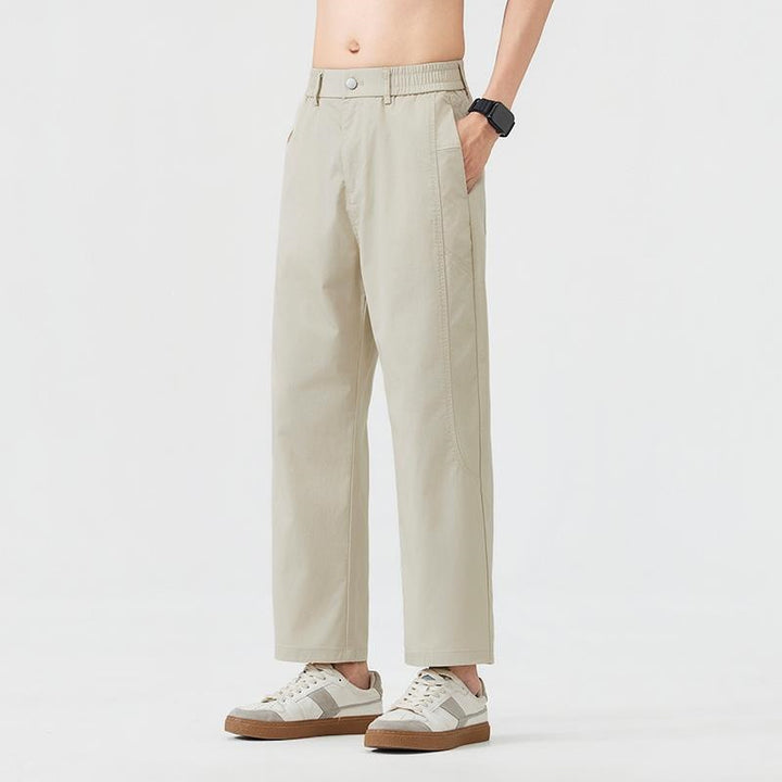 Herren Legere Relaxed Fit Stoffhose Echo Archiv