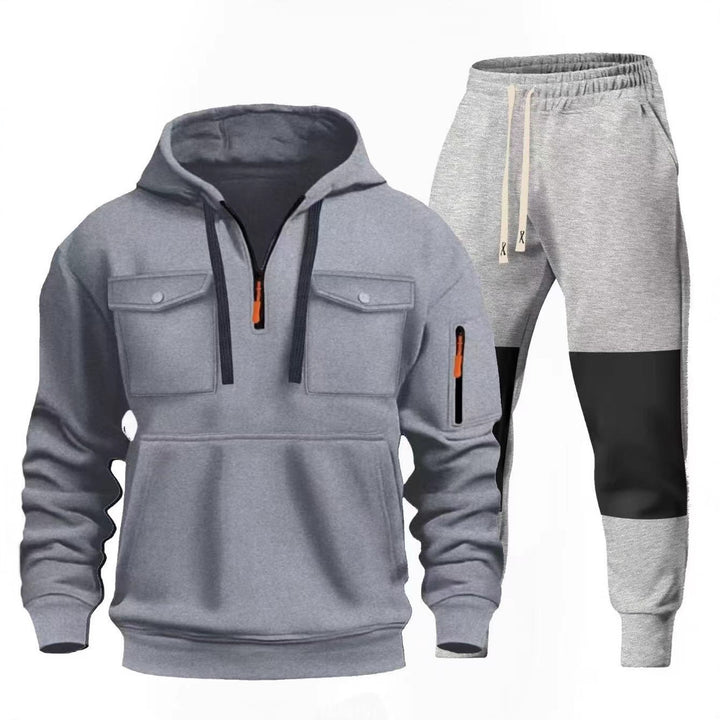 Herren funktionaler Sweatshirt- und Jogginghosen-Set Echoarchiv