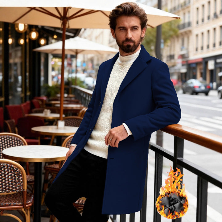 Herren eleganter, klassischer Übergangsblazer Echoarchiv