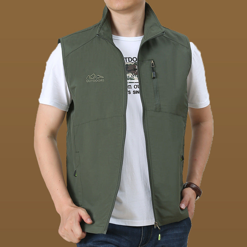 Herren Multifunktionale Outdoor-Weste Echo Archiv