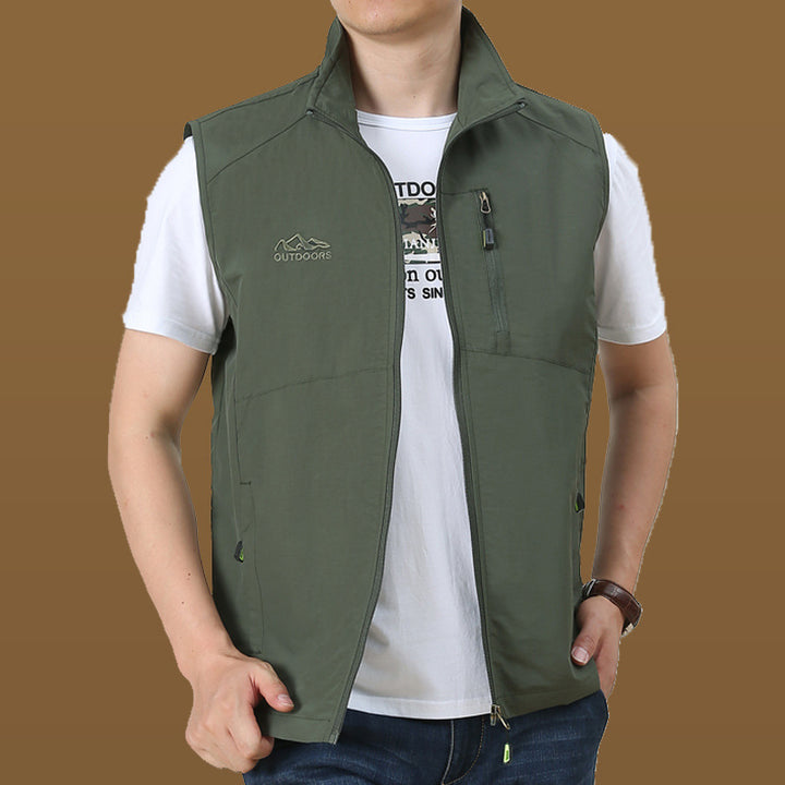 Herren Multifunktionale Outdoor-Weste Echo Archiv