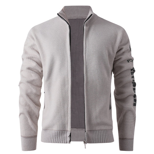Herren gesteppte Freizeitjacke mit hohem Kragen und modernem Innenfutter Echoarchiv