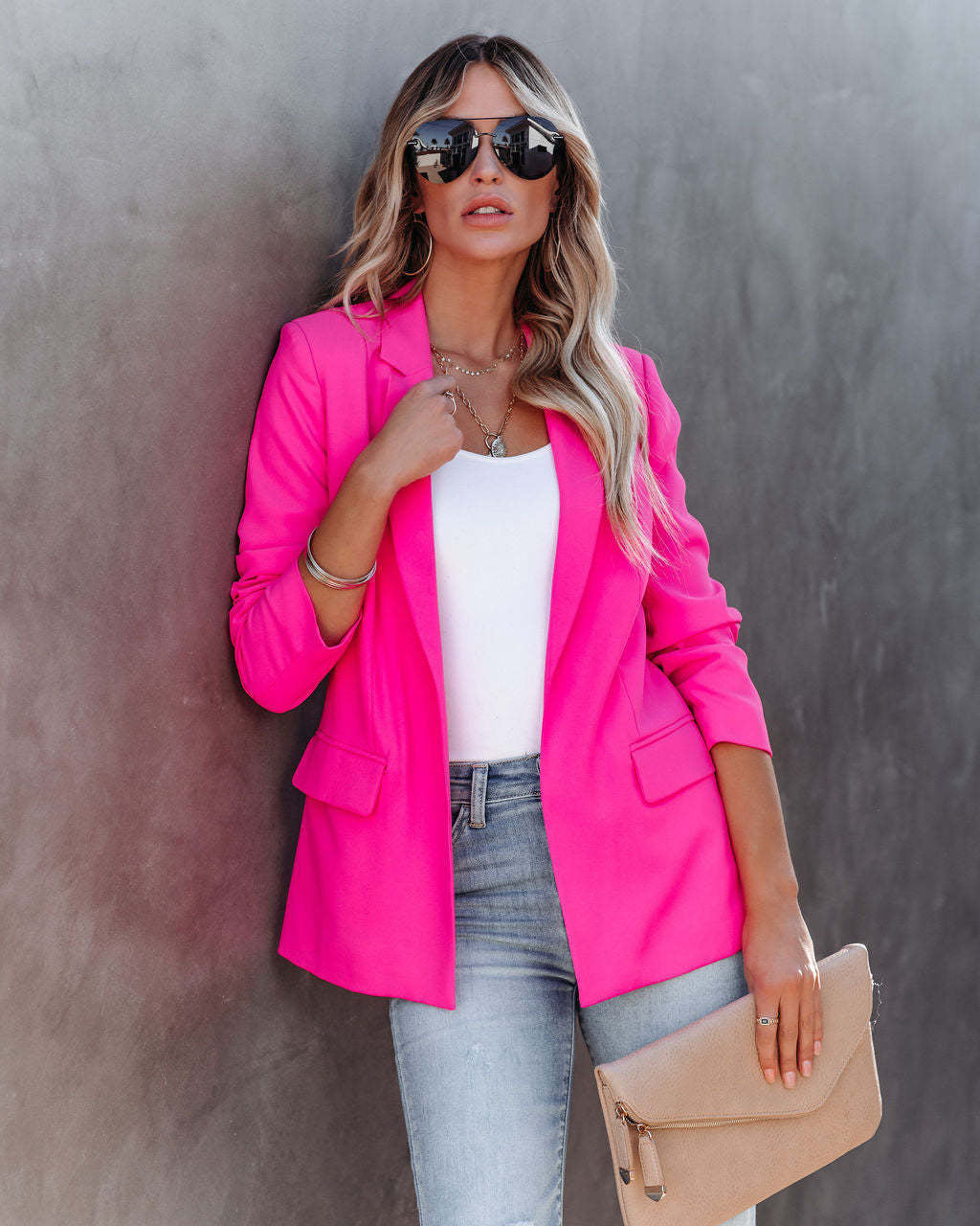 Damen Blazer mit Elegantem Schnitt Echoarchiv