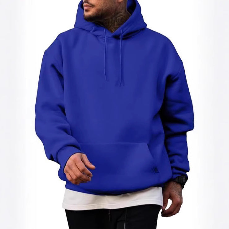 Herren Hoodie mit geräumiger Kapuze und Kängurutasche Echoarchiv