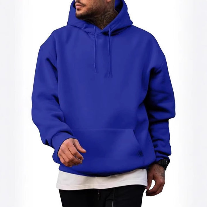 Herren Hoodie mit geräumiger Kapuze und Kängurutasche Echoarchiv