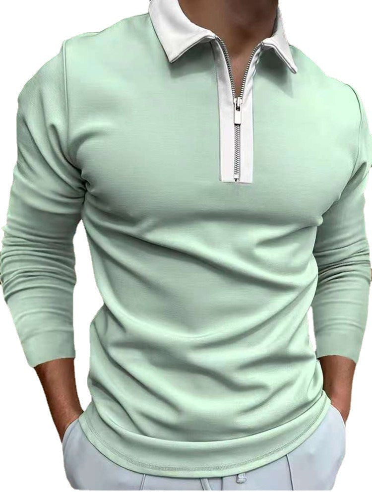 Herren Sportpullover mit stylischem Stehkragen Echoarchiv