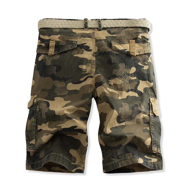 Herren Cargo-Shorts mit mehreren praktischen Taschen und verstellbarem Kordelzug Echoarchiv