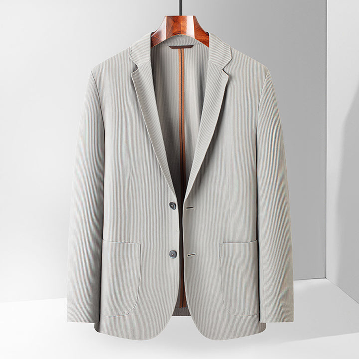 Herren elegante Blazerjacke mit feinen Streifen Echoarchiv