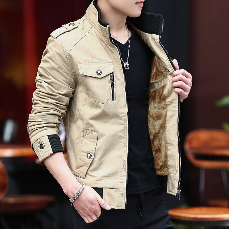 Herren Canvas-Fieldblouson Echoarchiv