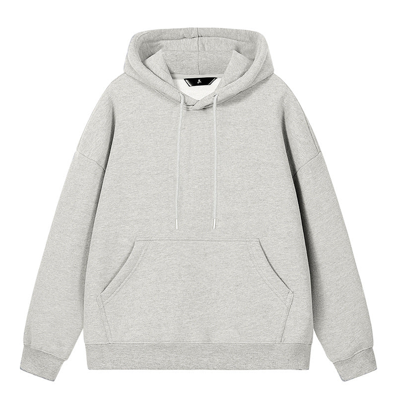 Unisex Oversize-Kapuzenpullover mit Kängurutasche und überschnittener Schulter Echo Archiv