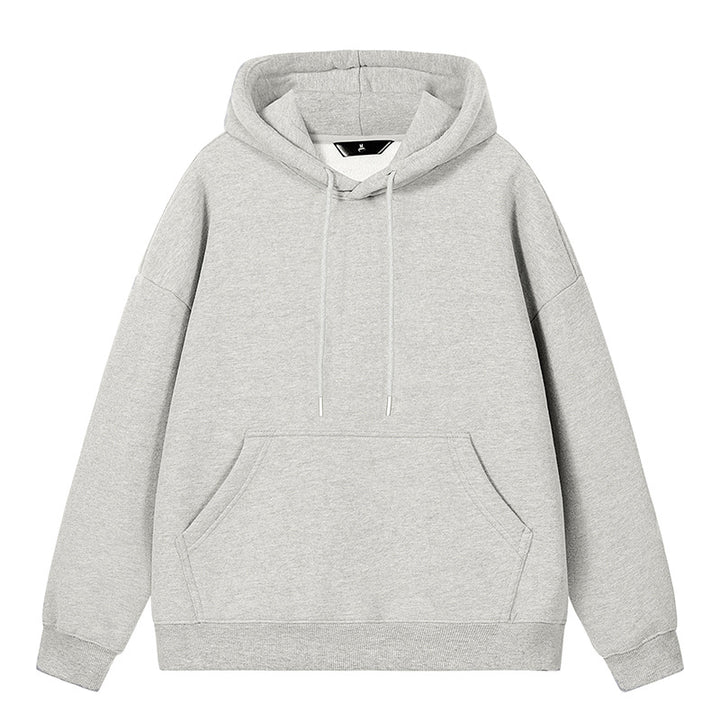 Unisex Oversize-Kapuzenpullover mit Kängurutasche und überschnittener Schulter Echo Archiv