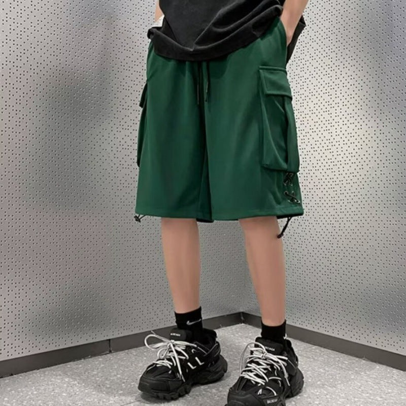 Herren Cargo-Shorts mit verstellbarem Bund und praktischen Seitentaschen Echoarchiv