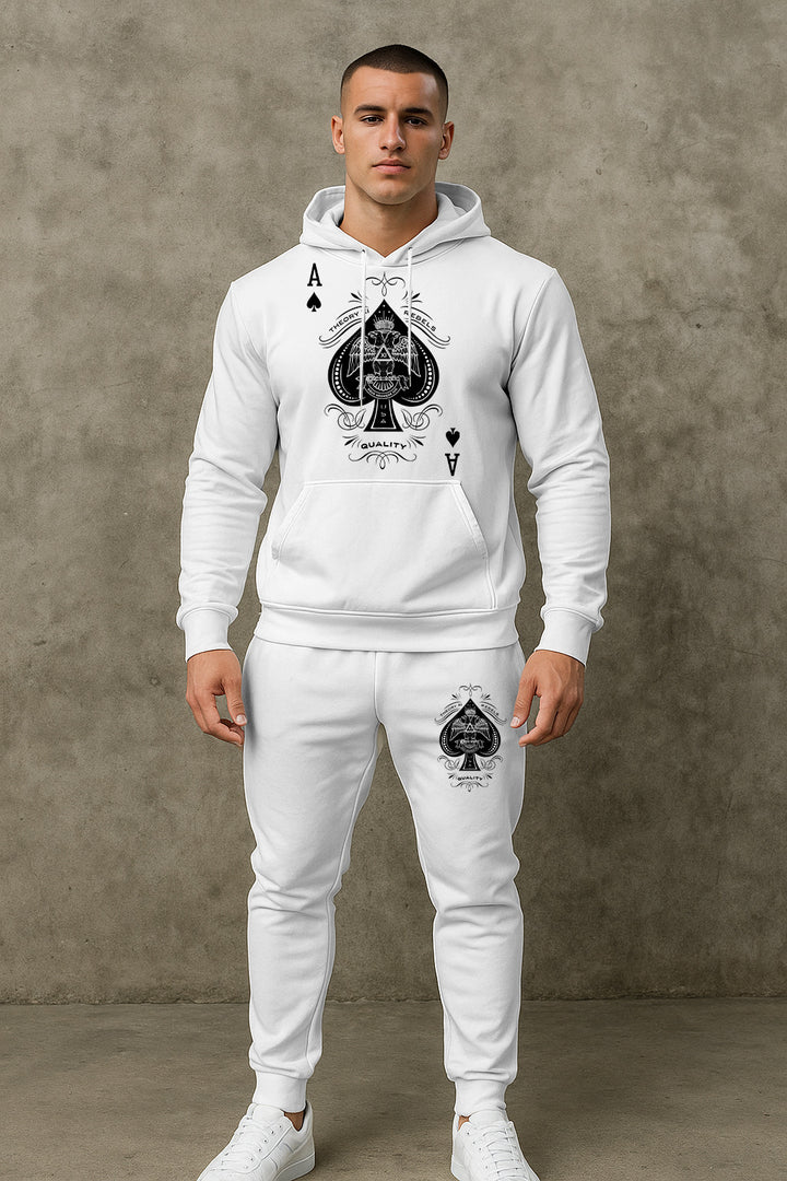 Herren Sportlicher Hoodie mit grafischem Design Echoarchiv