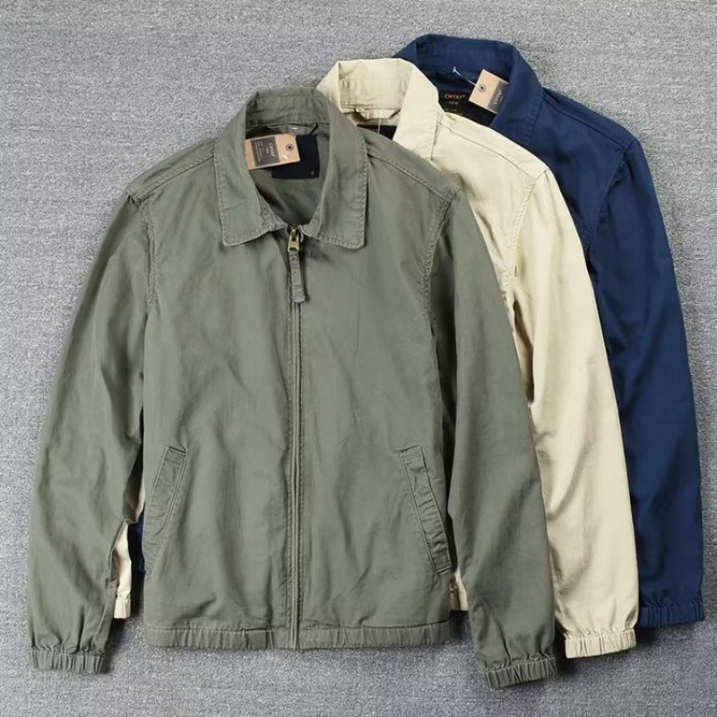 Herren Leichte Freizeitjacke mit elastischem Bund Echo Archiv
