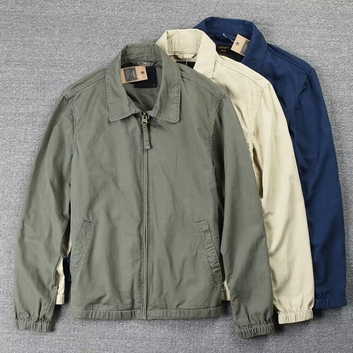 Herren Leichte Freizeitjacke mit elastischem Bund Echo Archiv