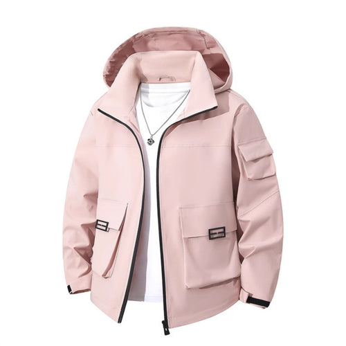 Herren Technische Utility-Kapuzenjacke mit Mehrfach-Pattentaschen und windabweisendem Softshell Echo Archiv