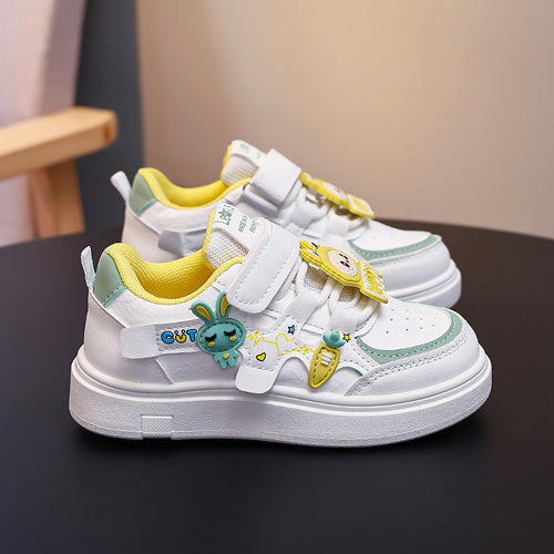 Damen Sneakers mit süßen Motiven und Klettverschluss Echo Archiv