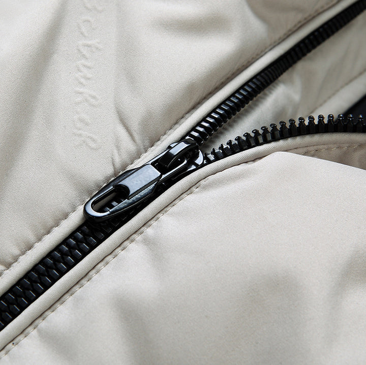 Herren Modische Steppjacke mit Kapuze Echo Archiv