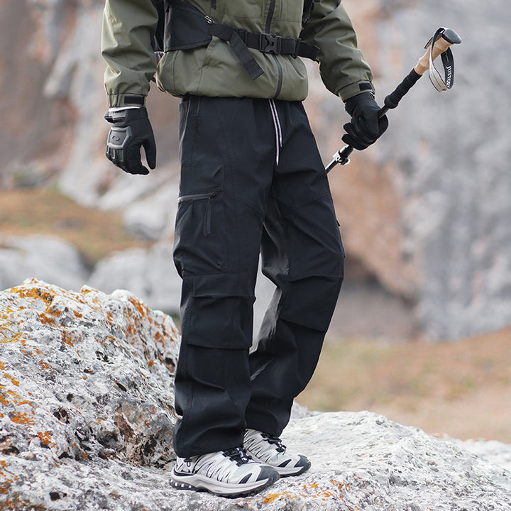 Herren Robuste wasserabweisende Trekkinghose mit Cargo-Taschen Echo Archiv