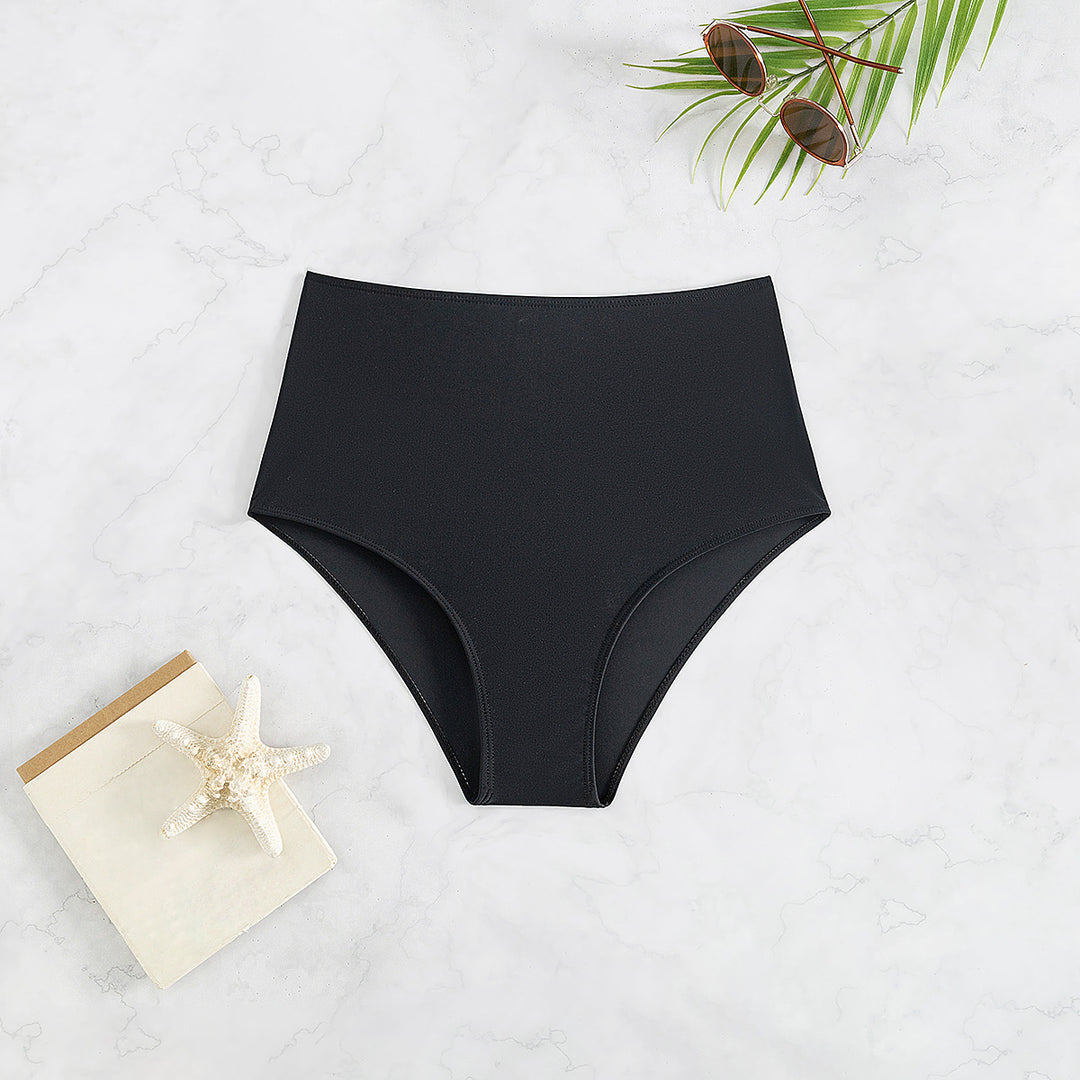 Damen Hochtaillierte Badeshort Echo Archiv