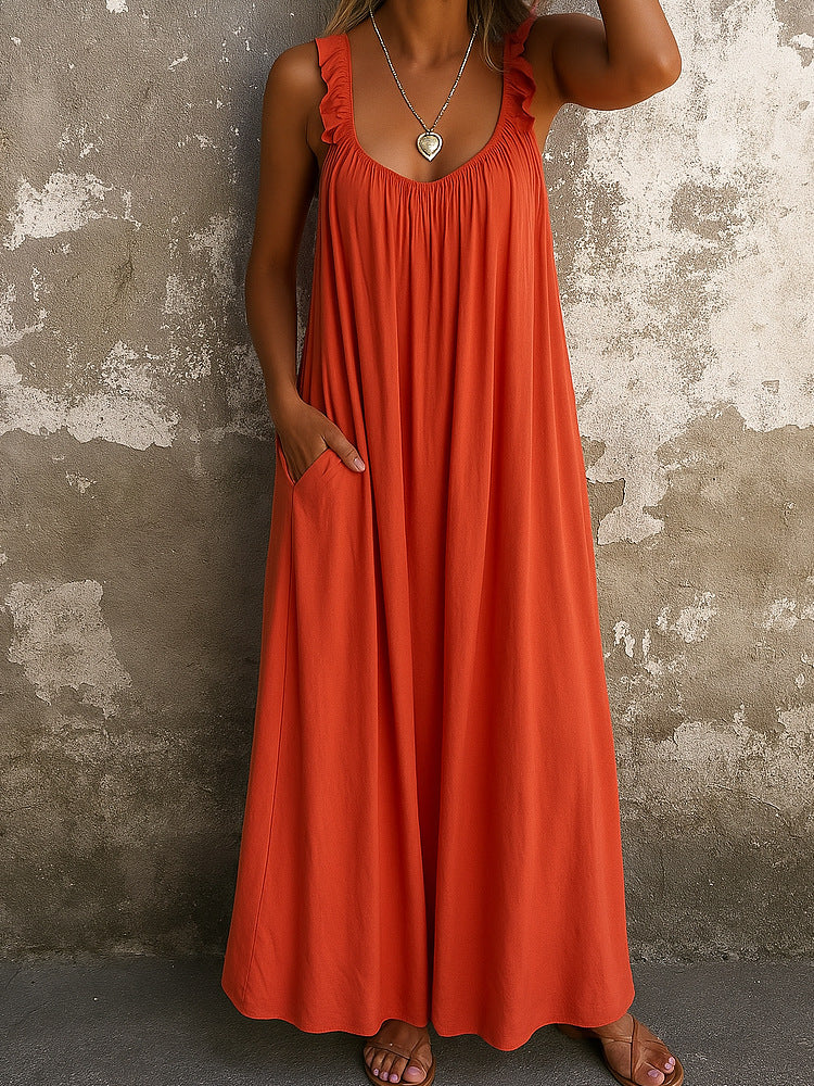 Damen Sommerliches Maxikleid Echo Archiv