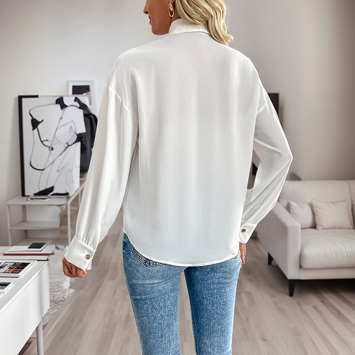 Damen Elegante Bluse mit Pailletten Echo Archiv