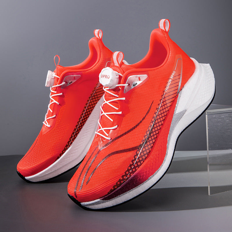 Unisex reaktive Laufsneaker mit BOA-Verschluss, gestricktem Komfortoberteil und rocker-Plateau-Zwischensohle – Tavélo