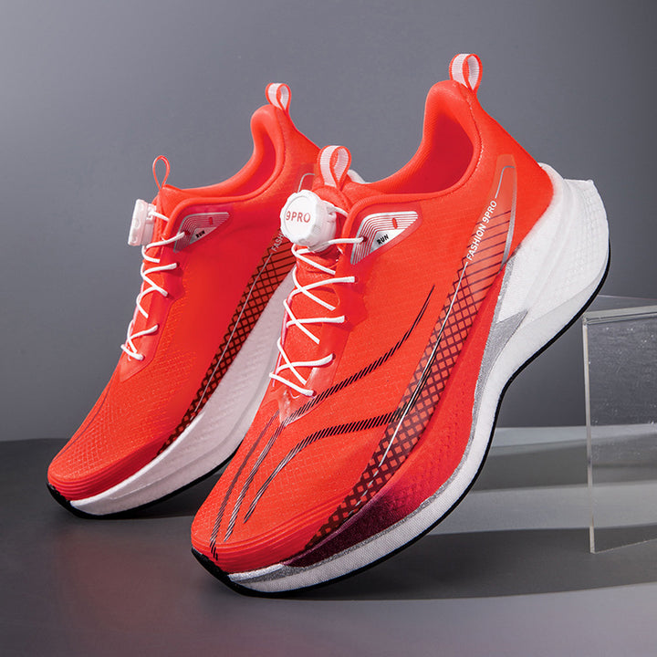 Unisex reaktive Laufsneaker mit BOA-Verschluss, gestricktem Komfortoberteil und rocker-Plateau-Zwischensohle – Tavélo