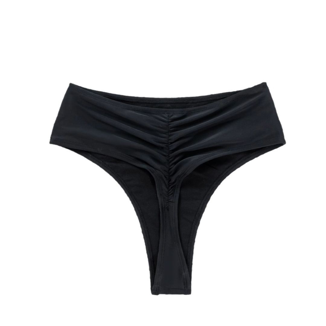 Damen Hochgeschnittene Bikini-Hose im minimalistischen Design mit komfortablem Bund Echo Archiv