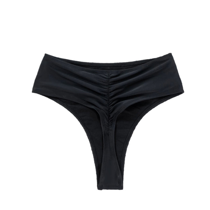 Damen Hochgeschnittene Bikini-Hose im minimalistischen Design mit komfortablem Bund Echo Archiv