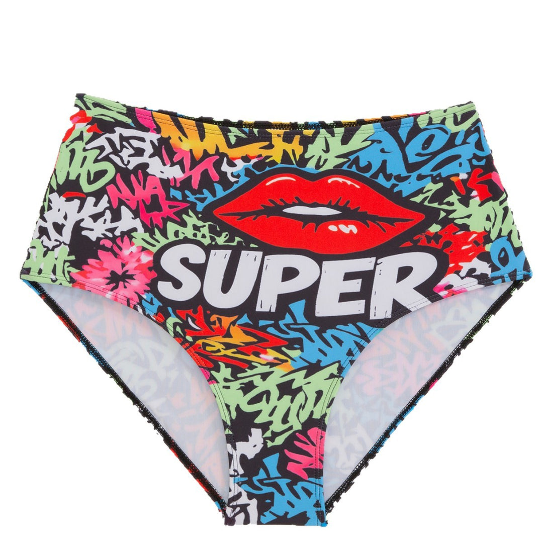 Damen Zweiteiler Buntes Swimsuit Echo Archiv