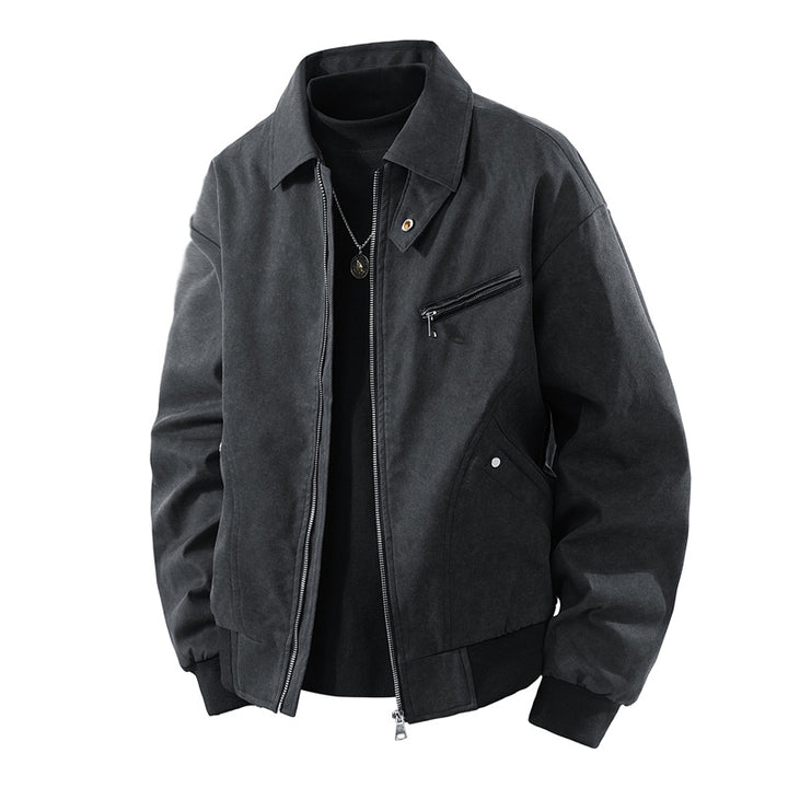 Herren lässige Bomberjacke Echoarchiv