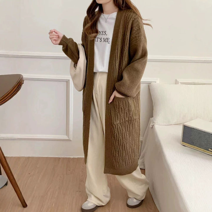 Damen Oversized Strickjacke Echo Archiv