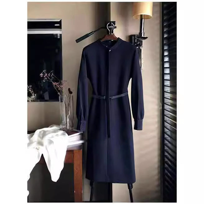 Damen Elegant geschnittenes Hemdkleid Echoarchiv