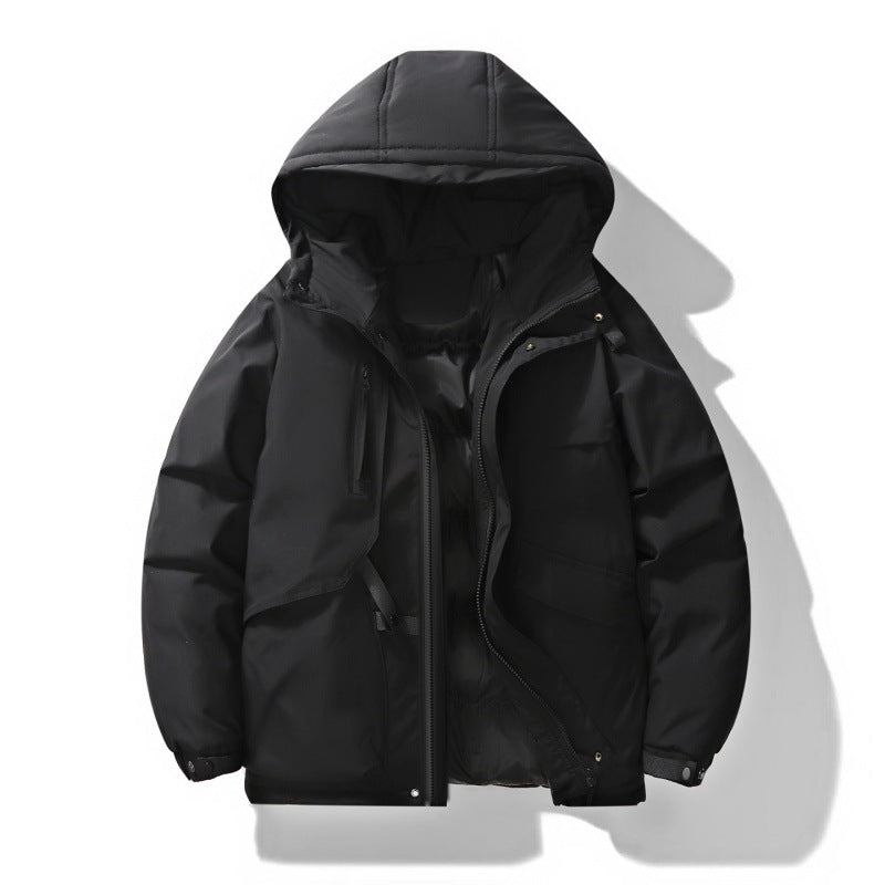 Herren Isolierte Parka-Jacke mit Kapuze Echo Archiv