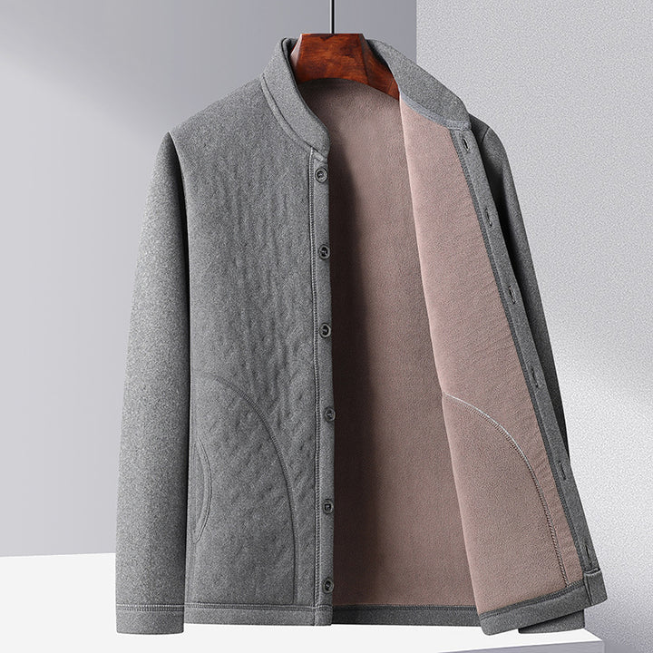 Herren modische Steppjacke mit schmalem Kragen Echoarchiv