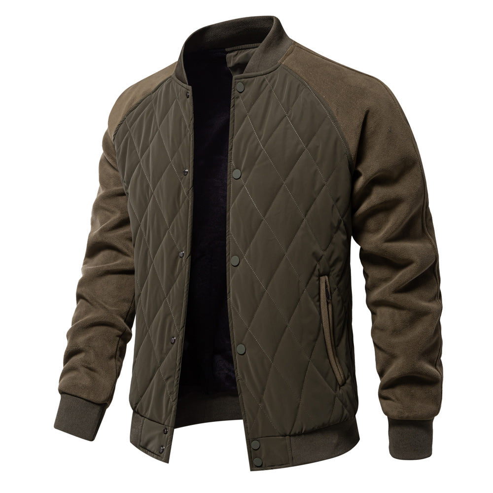 Herren Steppjacke mit modernem Design und praktischen Taschen Echoarchiv