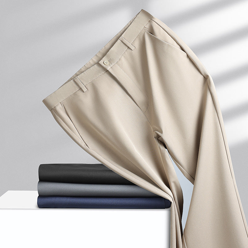 Herren elegante Business-Hose mit perfektem Sitz und komfortablem Gummizug Echoarchiv