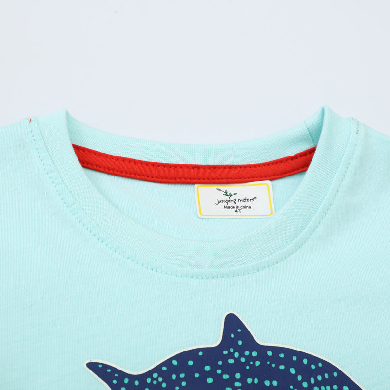 Kinder T-Shirt mit maritimen Haifischmotiven Echo Archiv