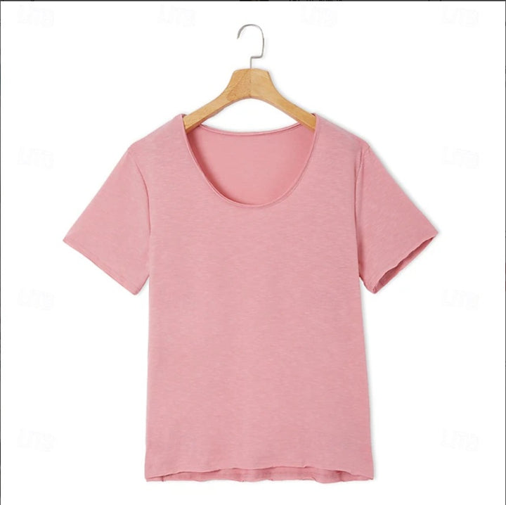 Herren V-Ausschnitt T-Shirt aus leichtem, atmungsaktivem Material Echoarchiv