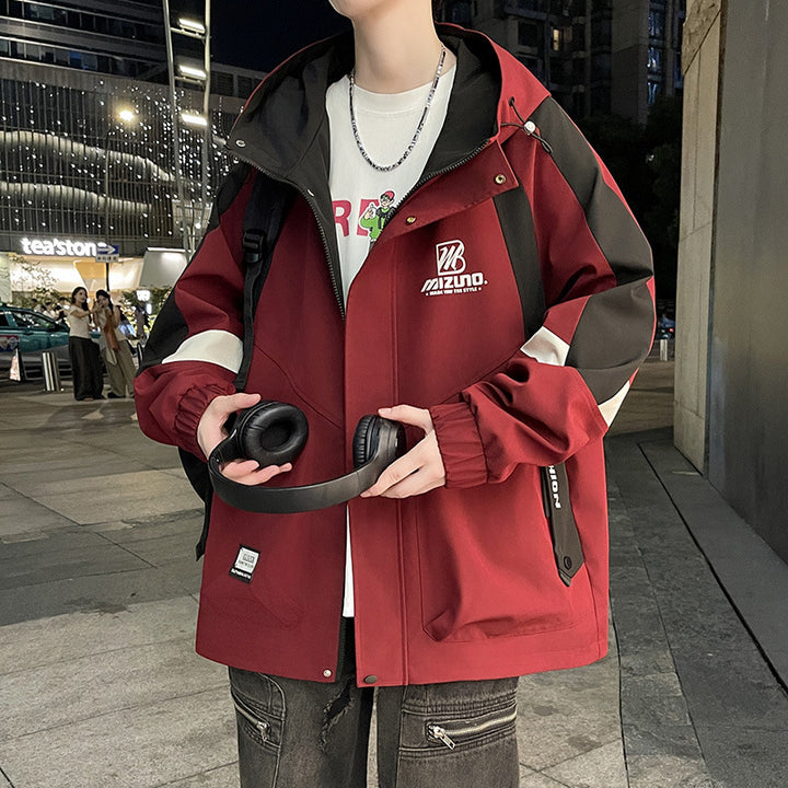 Herren modische Freizeitjacke mit winddichter Funktion Echoarchiv