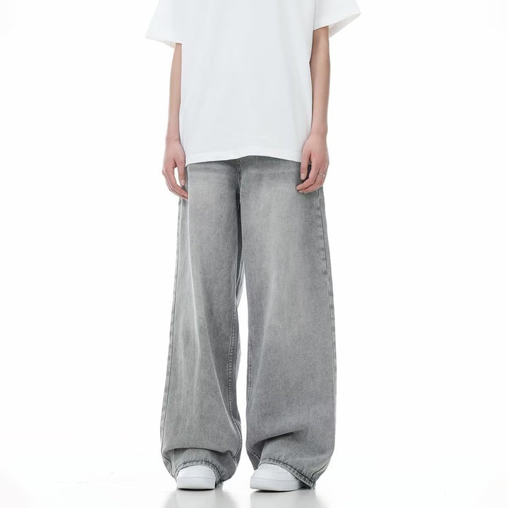 Damen Weitgeschnittene Jeans mit hohen Taillenbund Echo Archiv
