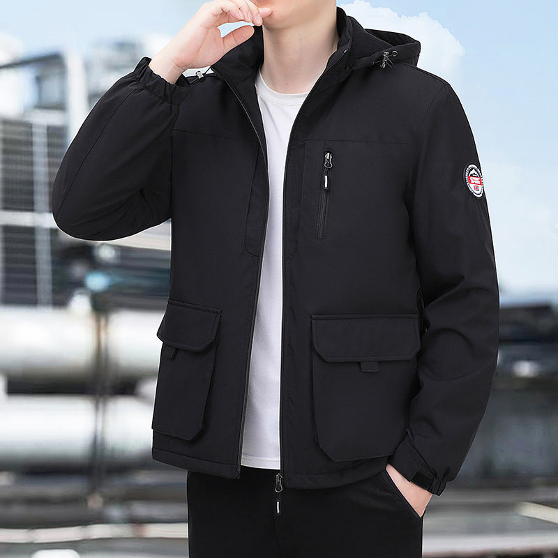 Herren Funktionale Outdoorjacke Echo Archiv
